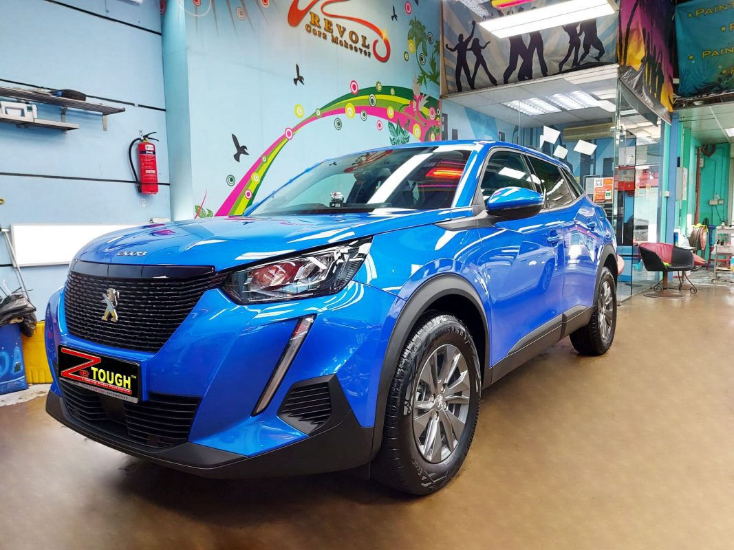 Peugeot 2008, sealed with ZeTough Ceramic at Revol Carz.
