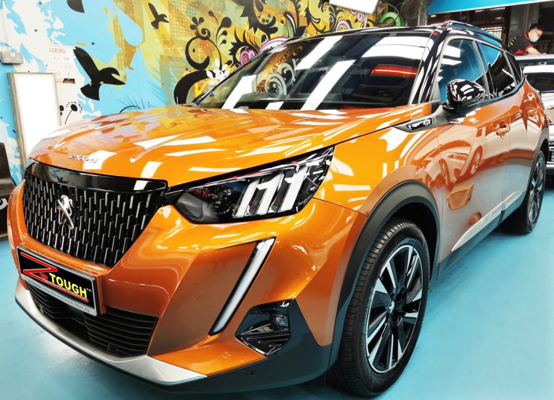 Peugeot 2008, sealed with ZeTough Titanium at Revol Carz.