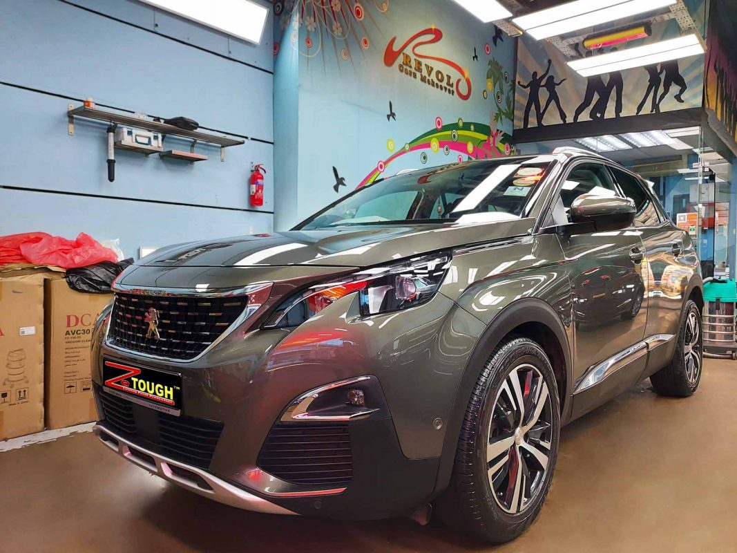 Peugeot 3008 Allure, sealed with ZeTough Ceramic at Revol Carz.