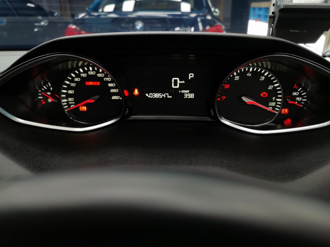 Peugeot 308, fully resprayed at Revol Carz.