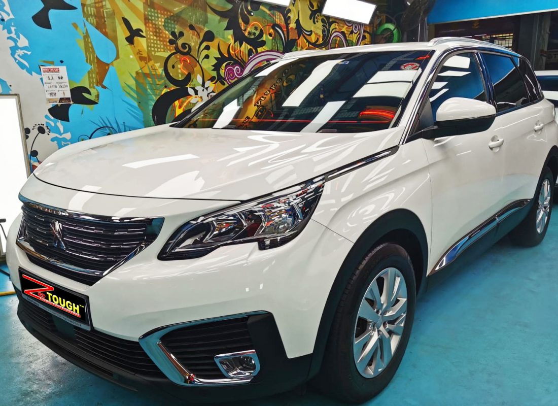 Peugeot 5008, sealed with ZeTough Ceramic at Revol Carz.