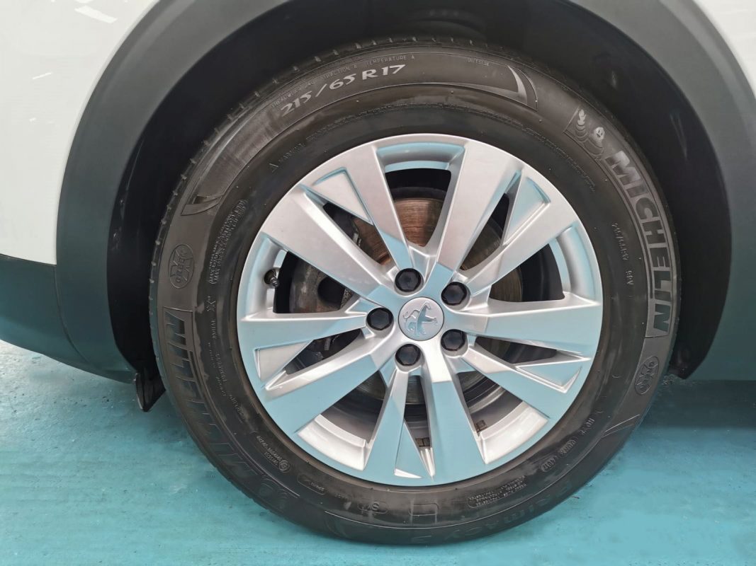 The Peugeot 5008, finished and ready for collection.