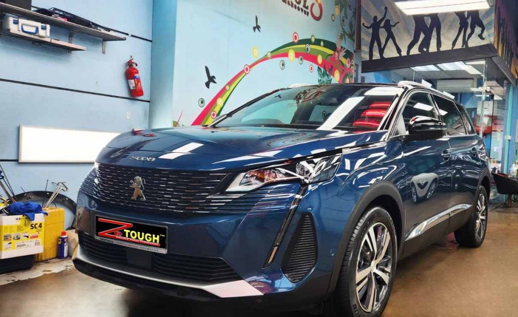 Peugeot 5008, sealed with ZeTough Titanium at Revol Carz.