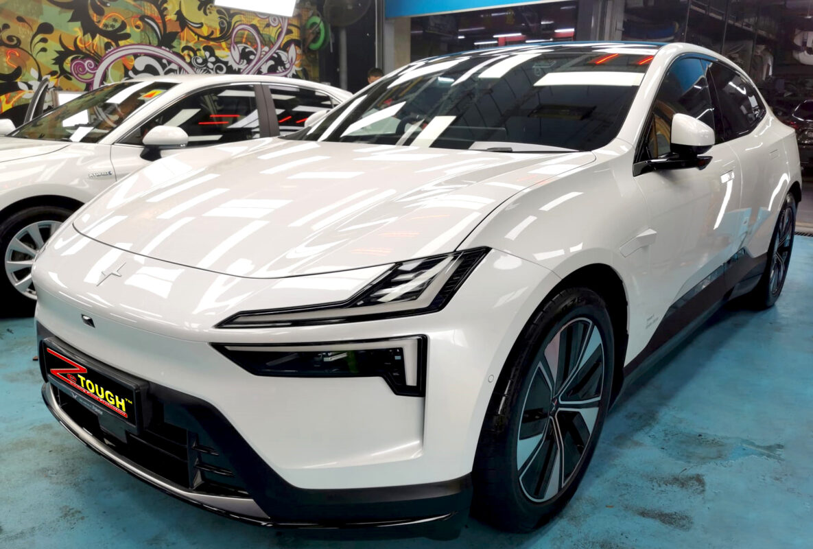 Polestar 4, sealed with ZeTough Ceramic at Revol Carz.