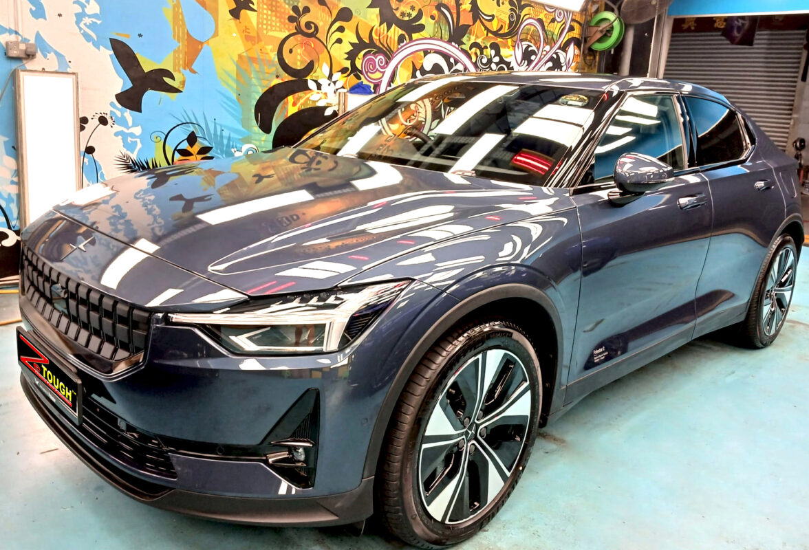 Polestar, sealed with ZeTough Ceramic at Revol Carz.