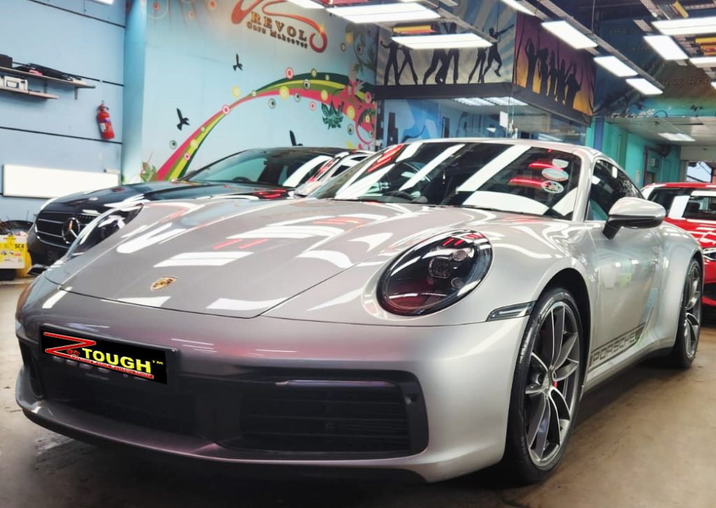 Porsche 911 Panamera, sealed with ZeTough Ceramic at Revol Carz.
