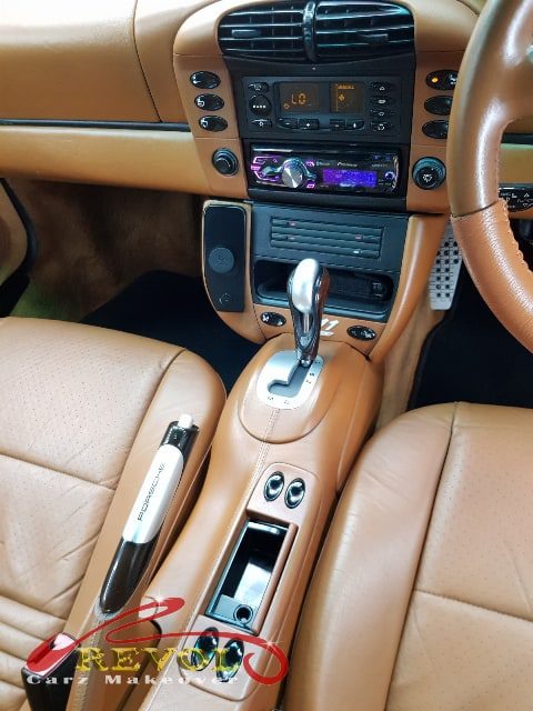 Rear quarter of the C4 Coupe, glossy and protected.