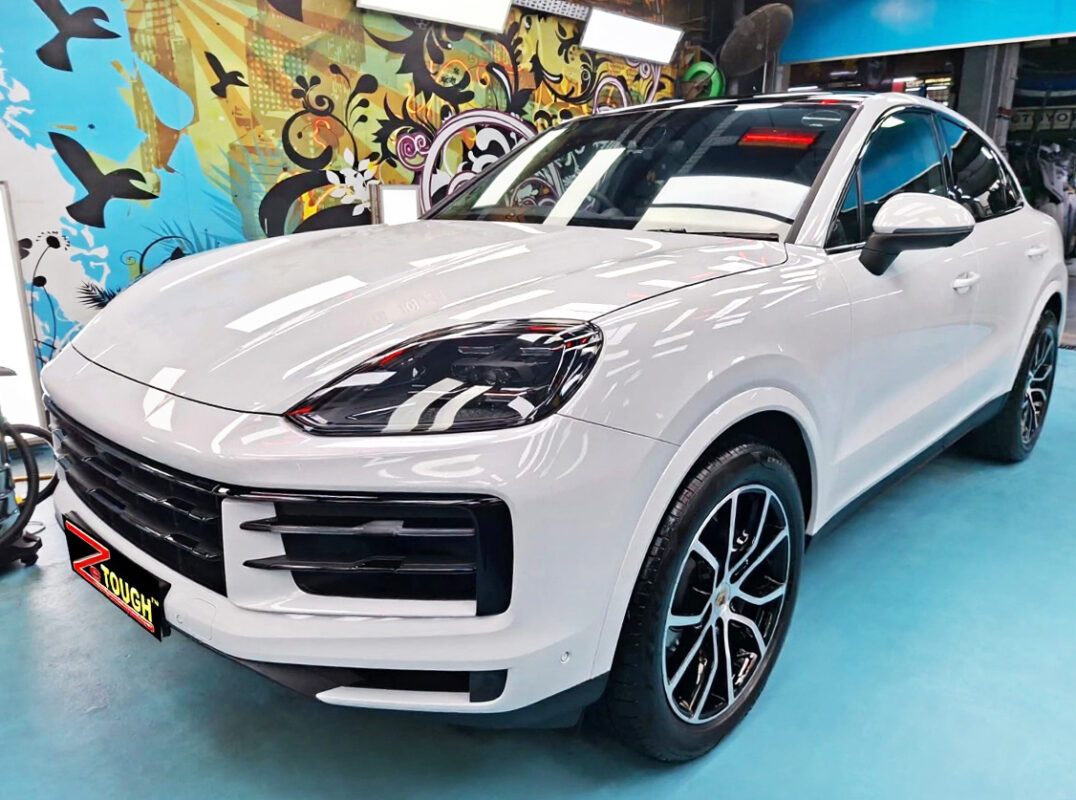 Porsche Cayenne, sealed with ZeTough Titanium at Revol Carz.