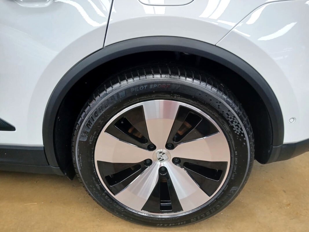 The Porsche Macan, finished and ready for collection.
