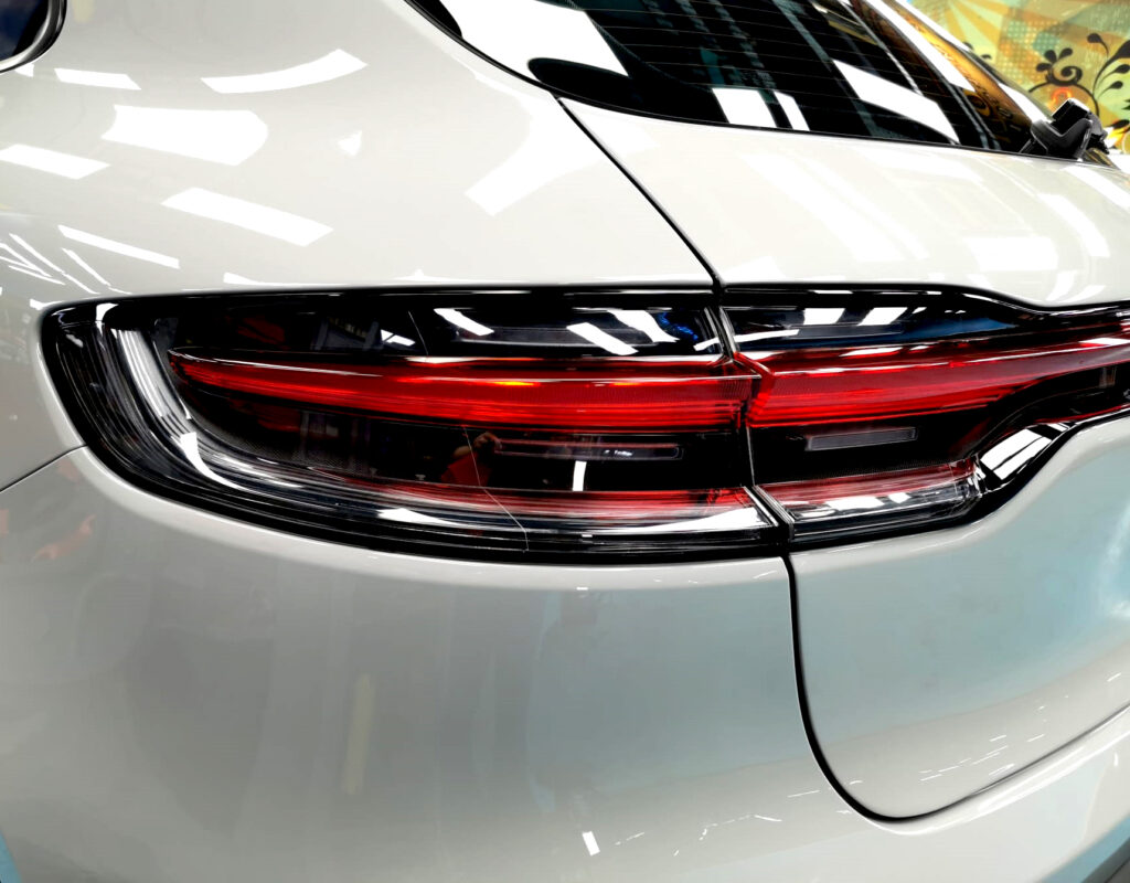 The finished Porsche Macan, glossy and protected.