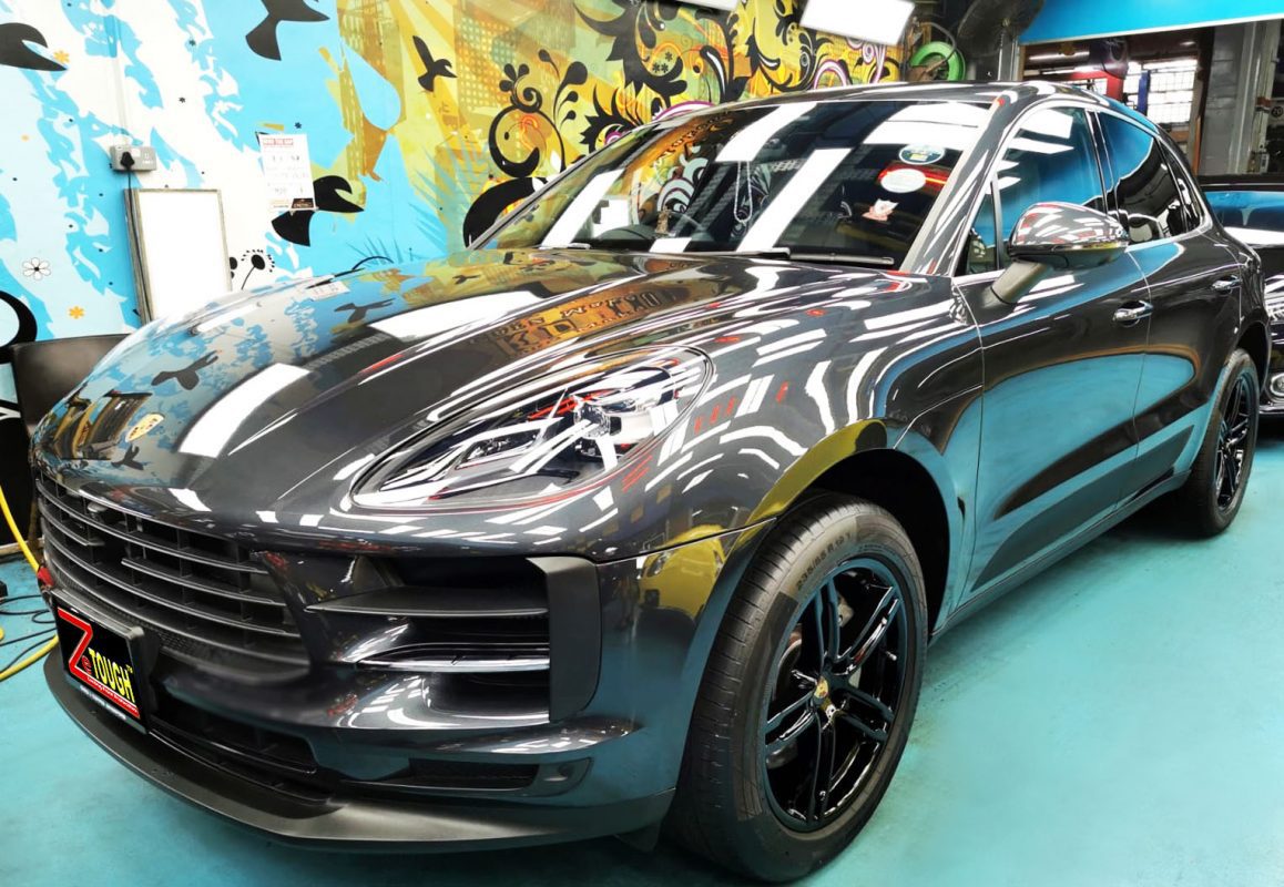 Porsche Macan S, sealed with ZeTough Ceramic at Revol Carz.