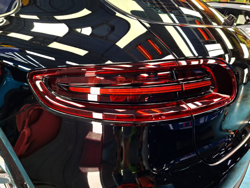 The Porsche Macan after its ZeTough coating.