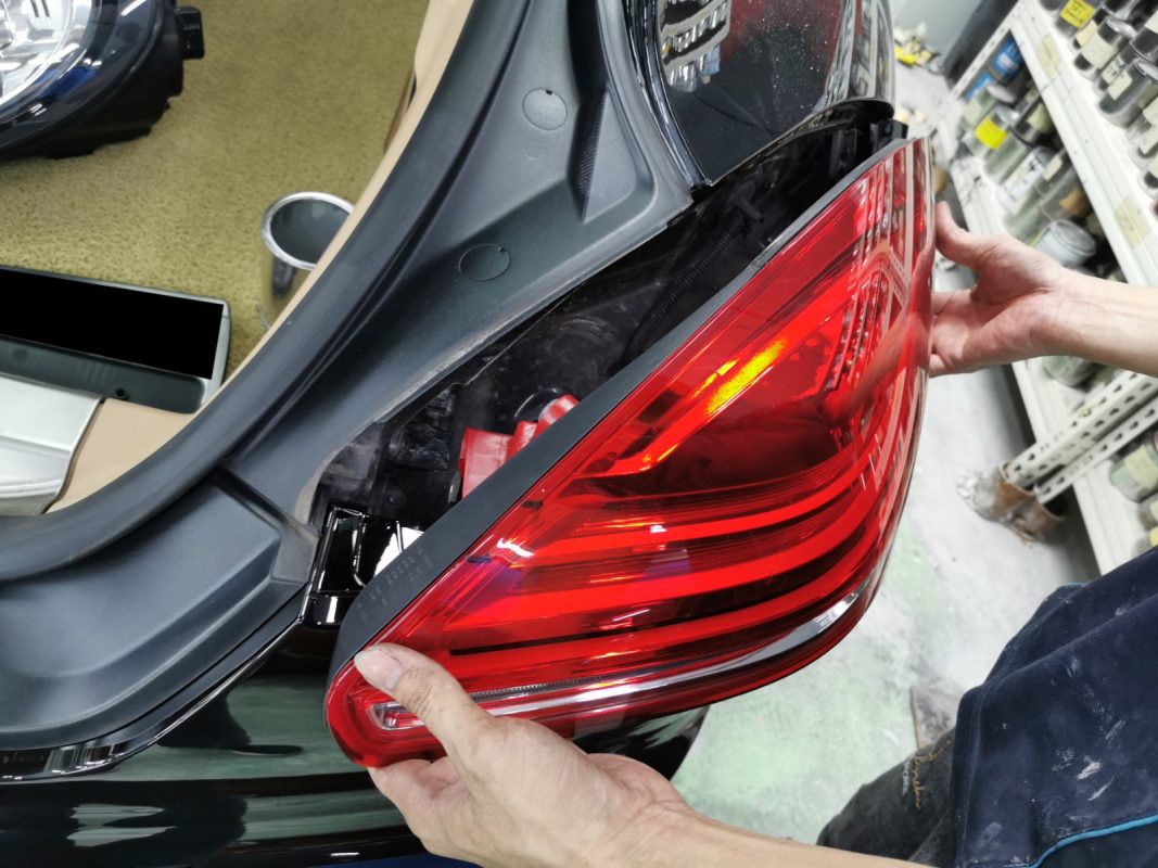 Porsche Panamera, fully resprayed at Revol Carz.