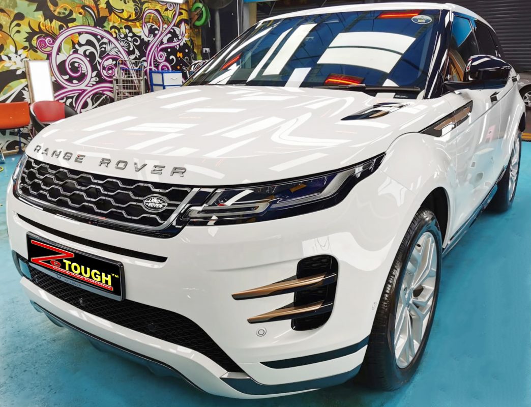 Range Rover Evoque, sealed with ZeTough Titanium at Revol Carz.