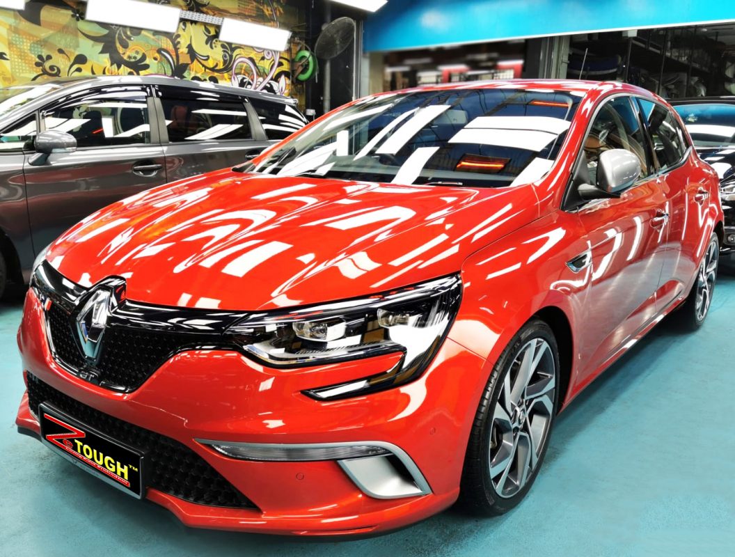 Renault Megane, sealed with ZeTough Ceramic at Revol Carz.