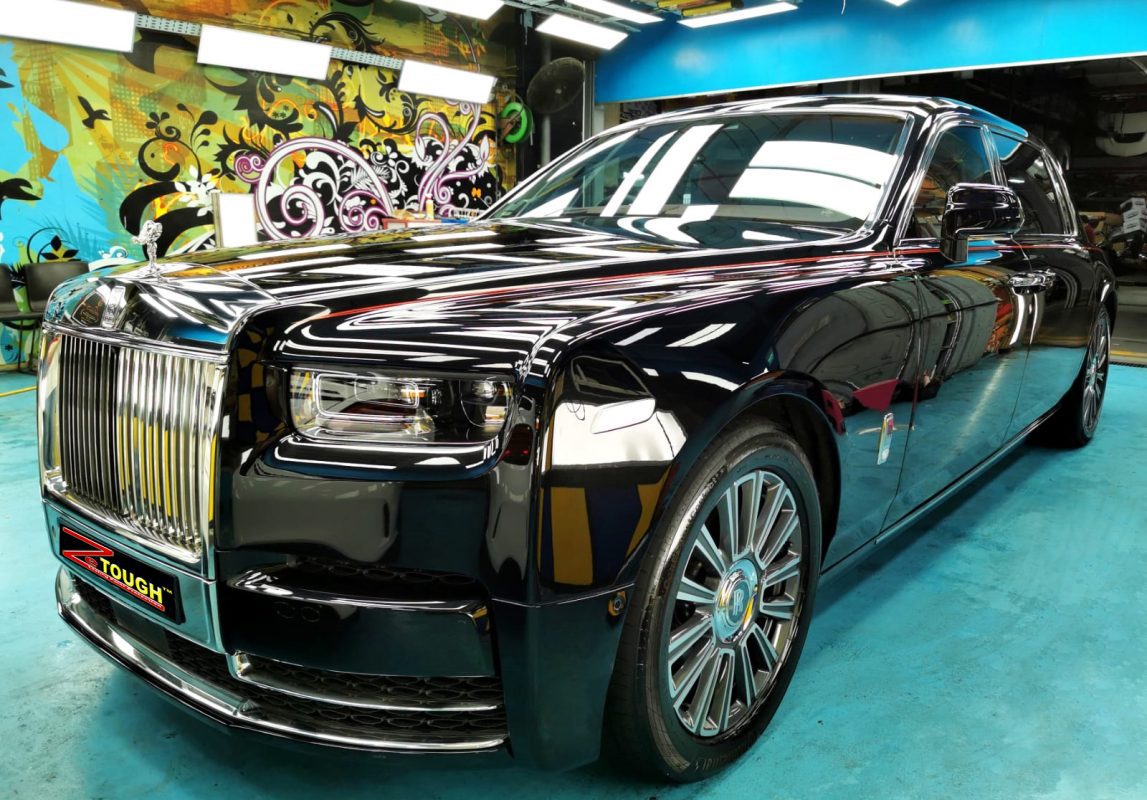 Rolls-Royce Phantom, sealed with ZeTough Titanium at Revol Carz.