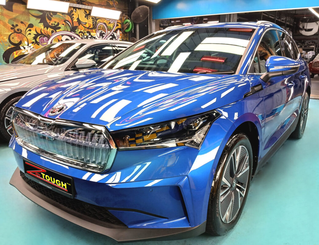 Skoda Enyaq, sealed with ZeTough Titanium at Revol Carz.