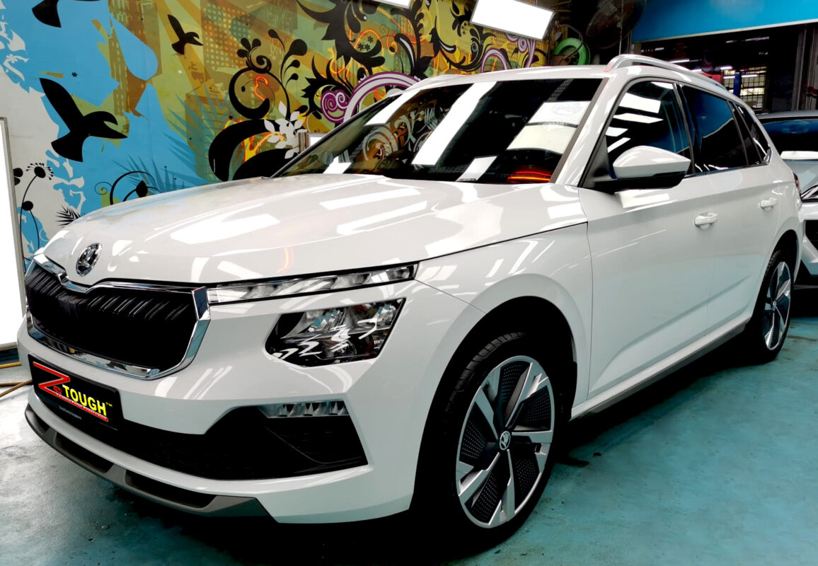 Skoda Kamiq, sealed with ZeTough Ceramic at Revol Carz.