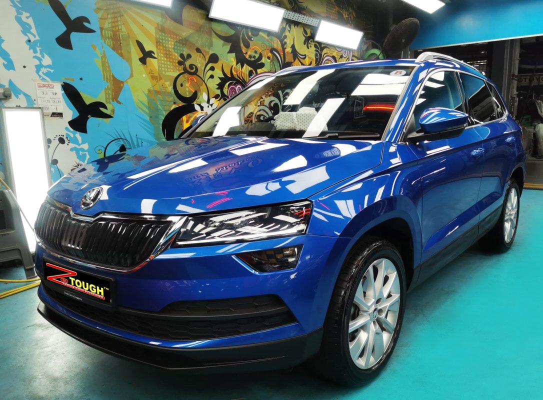 Skoda Karoq, sealed with ZeTough Ceramic at Revol Carz.