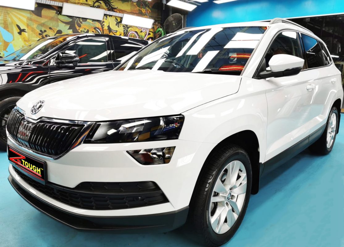 Skoda Karoq, sealed with ZeTough Titanium at Revol Carz.