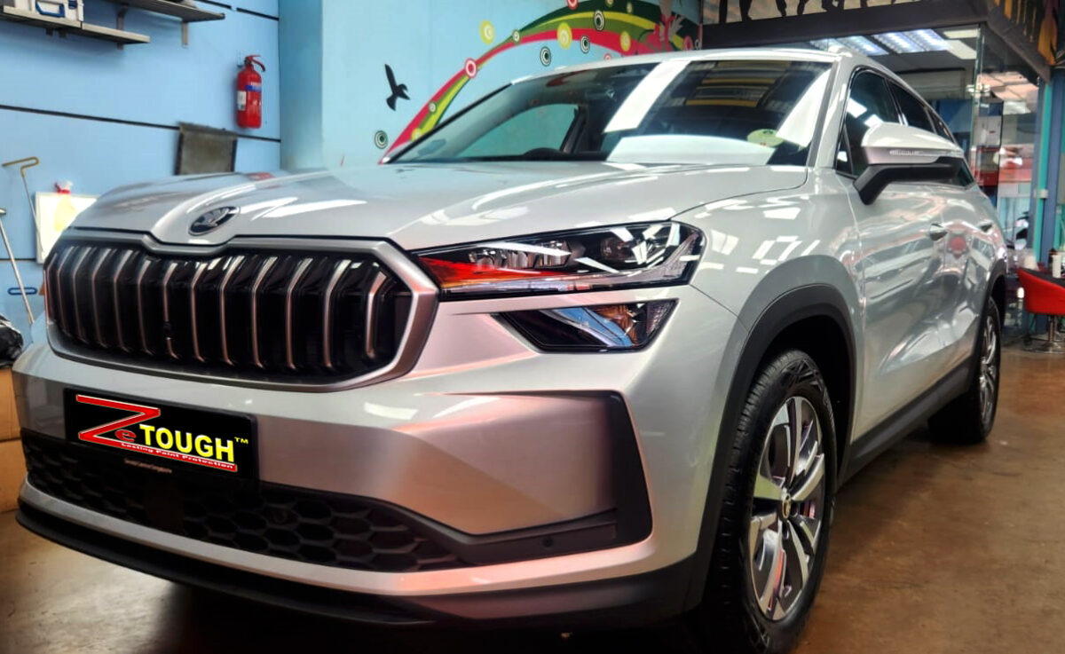Skoda Kodiaq, sealed with ZeTough Ceramic at Revol Carz.