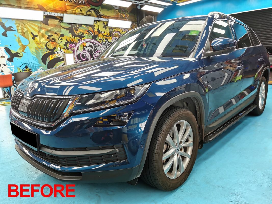 Skoda Kodiaq, sealed with ZeTough Titanium at Revol Carz.