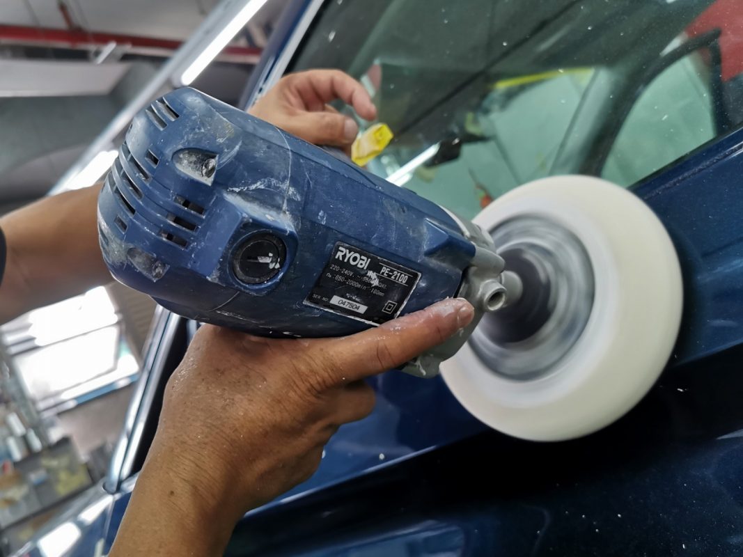 Skoda Kodiaq, fully resprayed at Revol Carz.