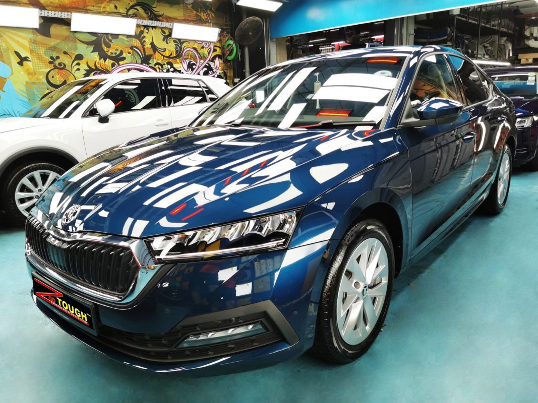 Skoda Octavia, sealed with ZeTough Ceramic at Revol Carz.