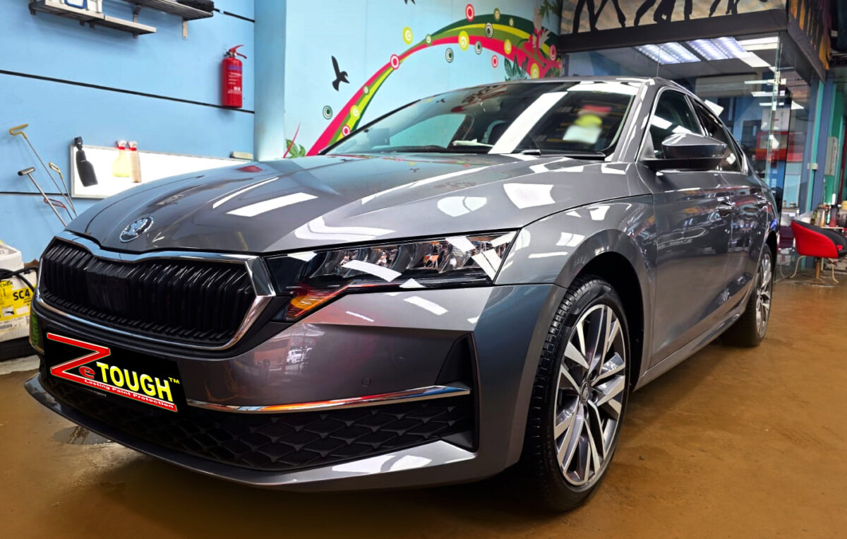 Skoda Octavia, sealed with ZeTough Ceramic at Revol Carz.