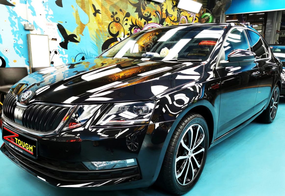 Skoda Octavia, sealed with ZeTough Ceramic at Revol Carz.