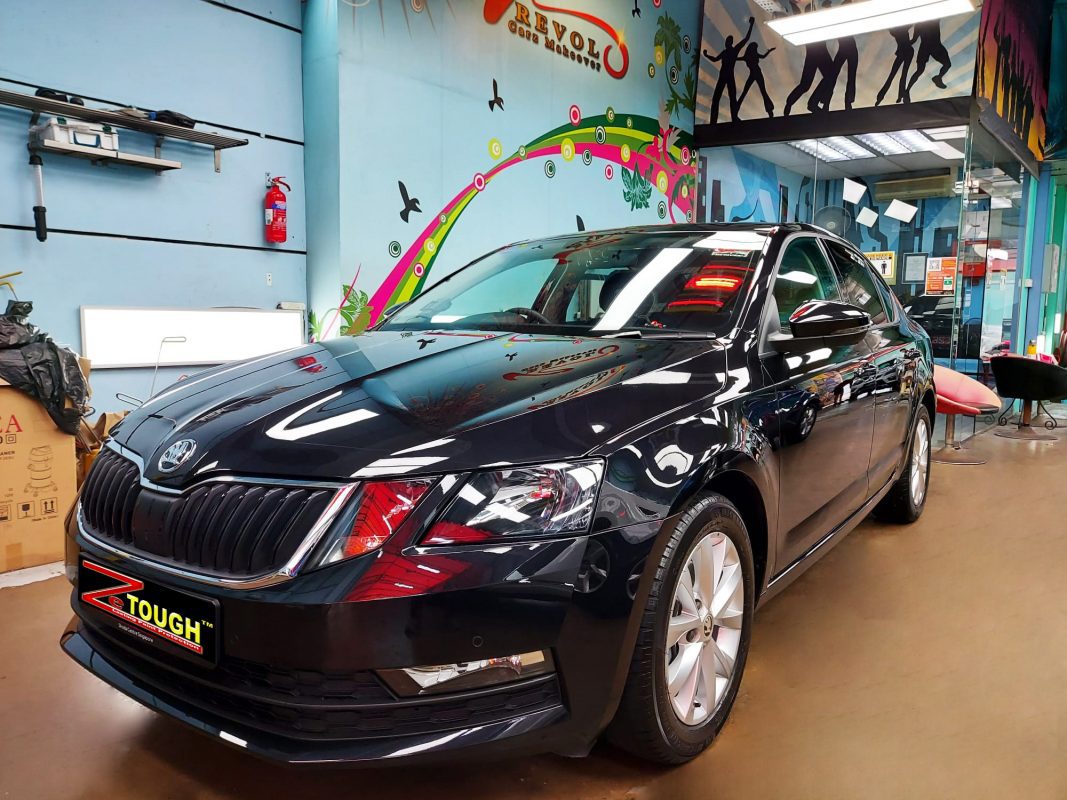 Skoda Octavia, sealed with ZeTough Ceramic at Revol Carz.
