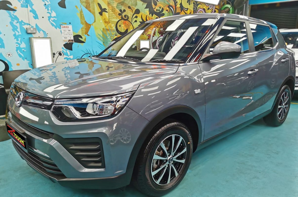 SsangYong Tivoli, sealed with ZeTough Ceramic at Revol Carz.