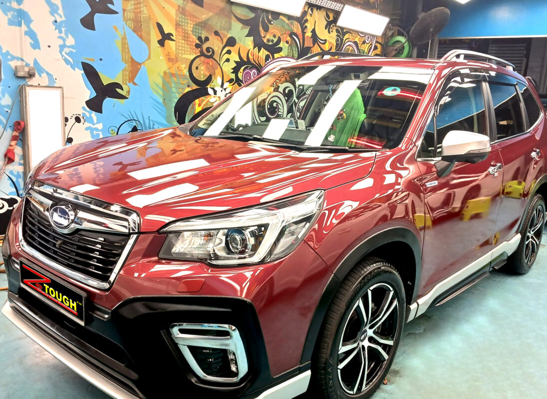 Subaru Forester, sealed with ZeTough Titanium at Revol Carz.