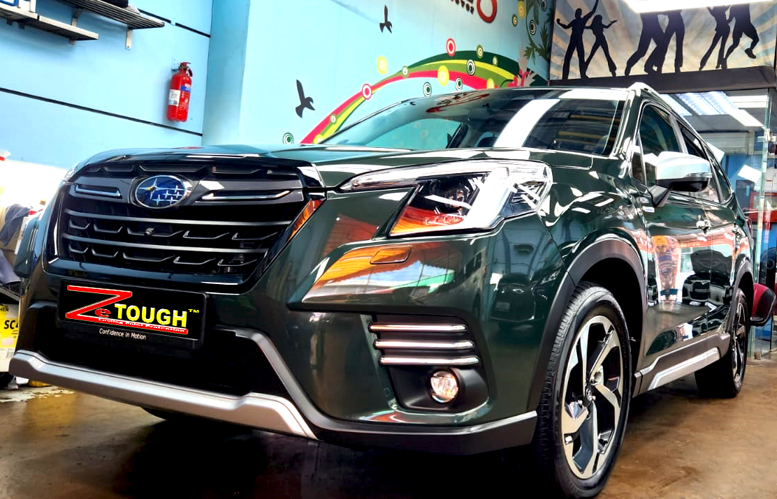 Subaru Forester, sealed with ZeTough Titanium at Revol Carz.