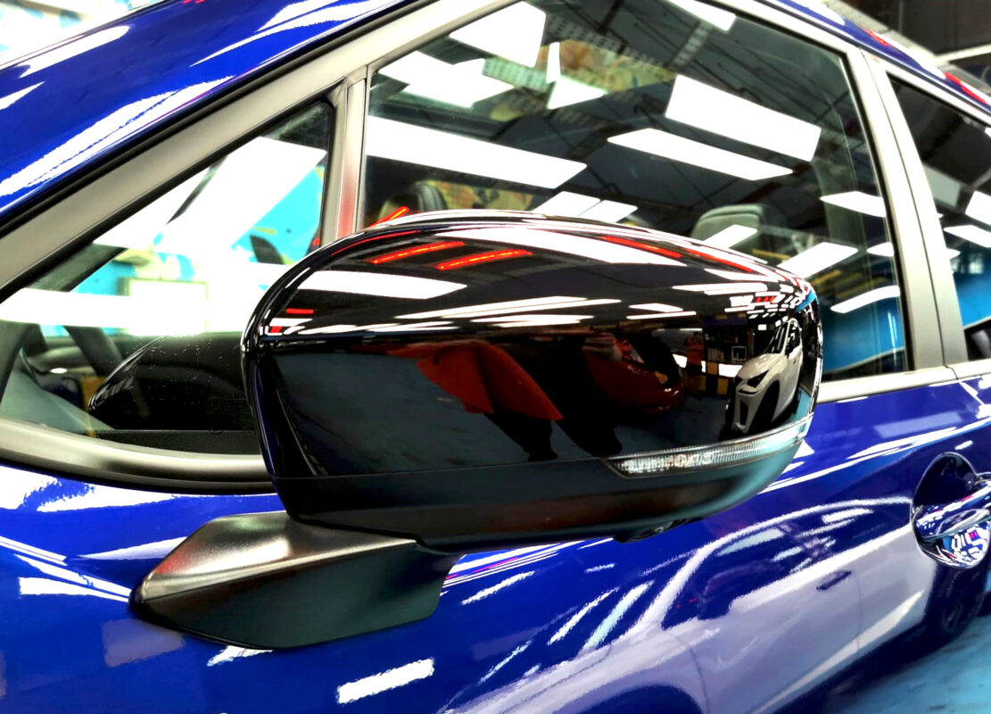 Detailed exterior of the Subaru Forester.
