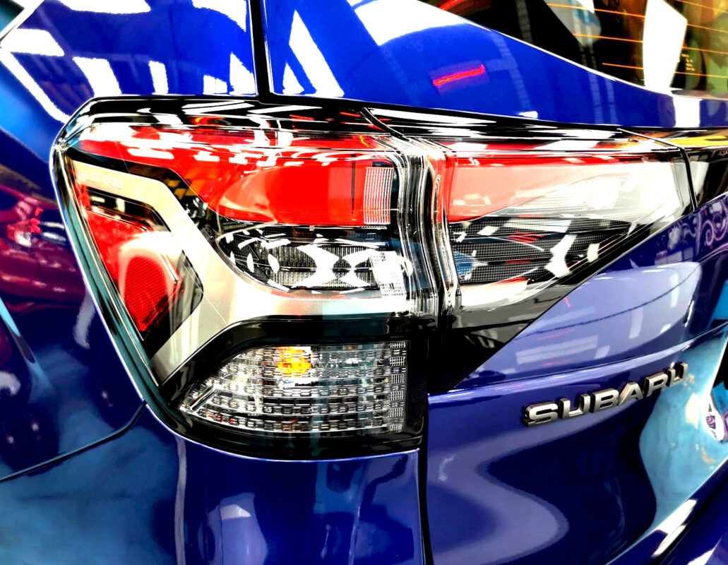 The finished Subaru Forester, glossy and protected.