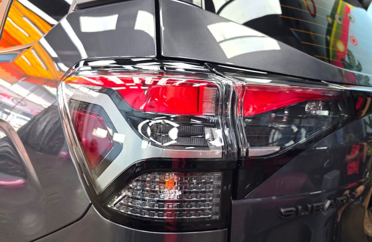 The finished Subaru Forester, glossy and protected.