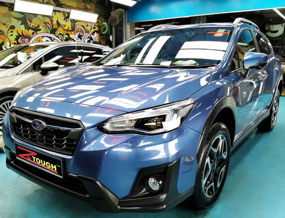 Subaru XV, sealed with ZeTough Ceramic at Revol Carz.