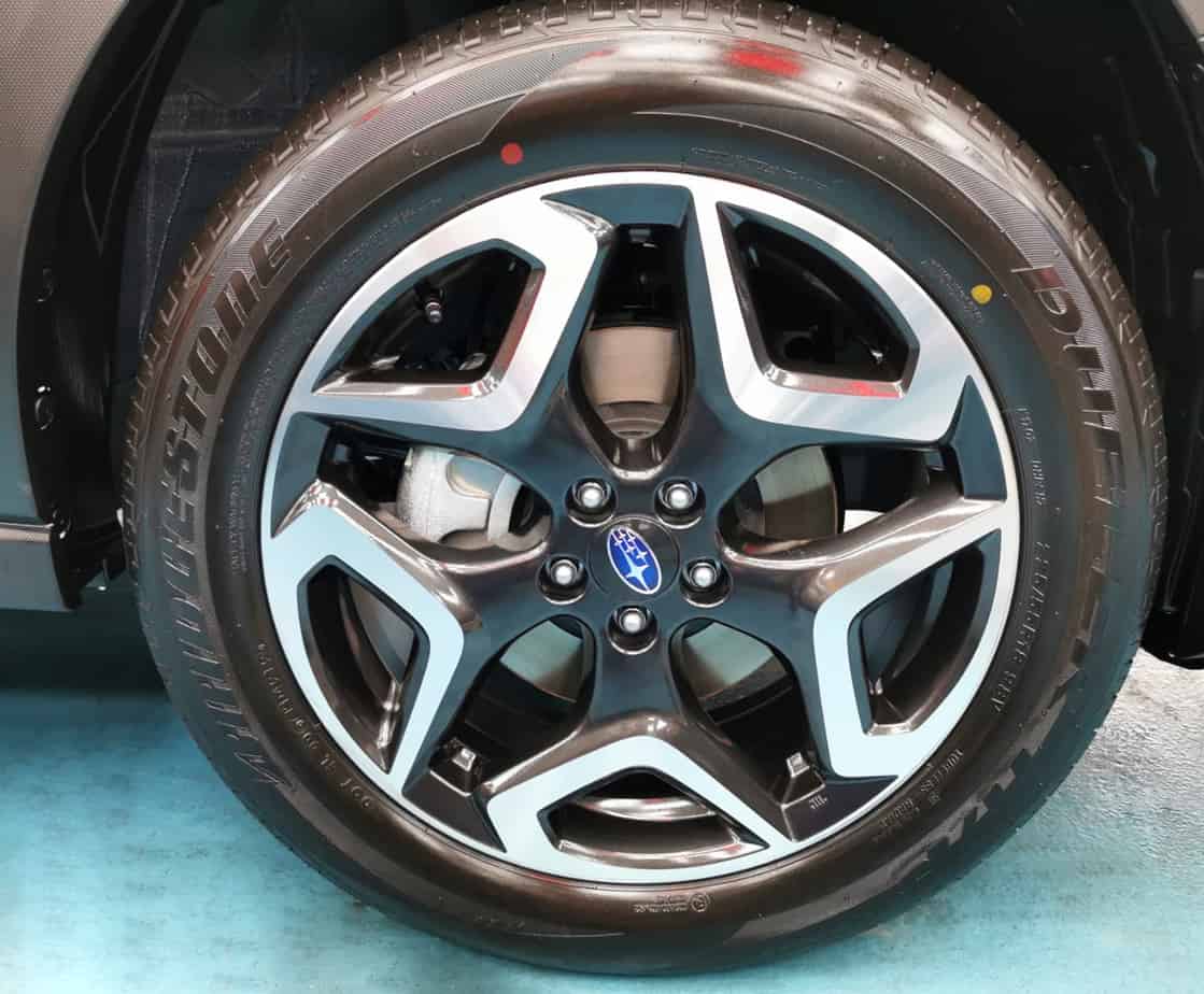 The Subaru XV, finished and ready for collection.