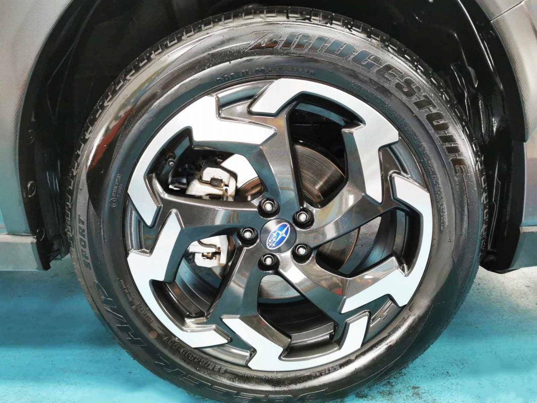 The Subaru XV, finished and ready for collection.