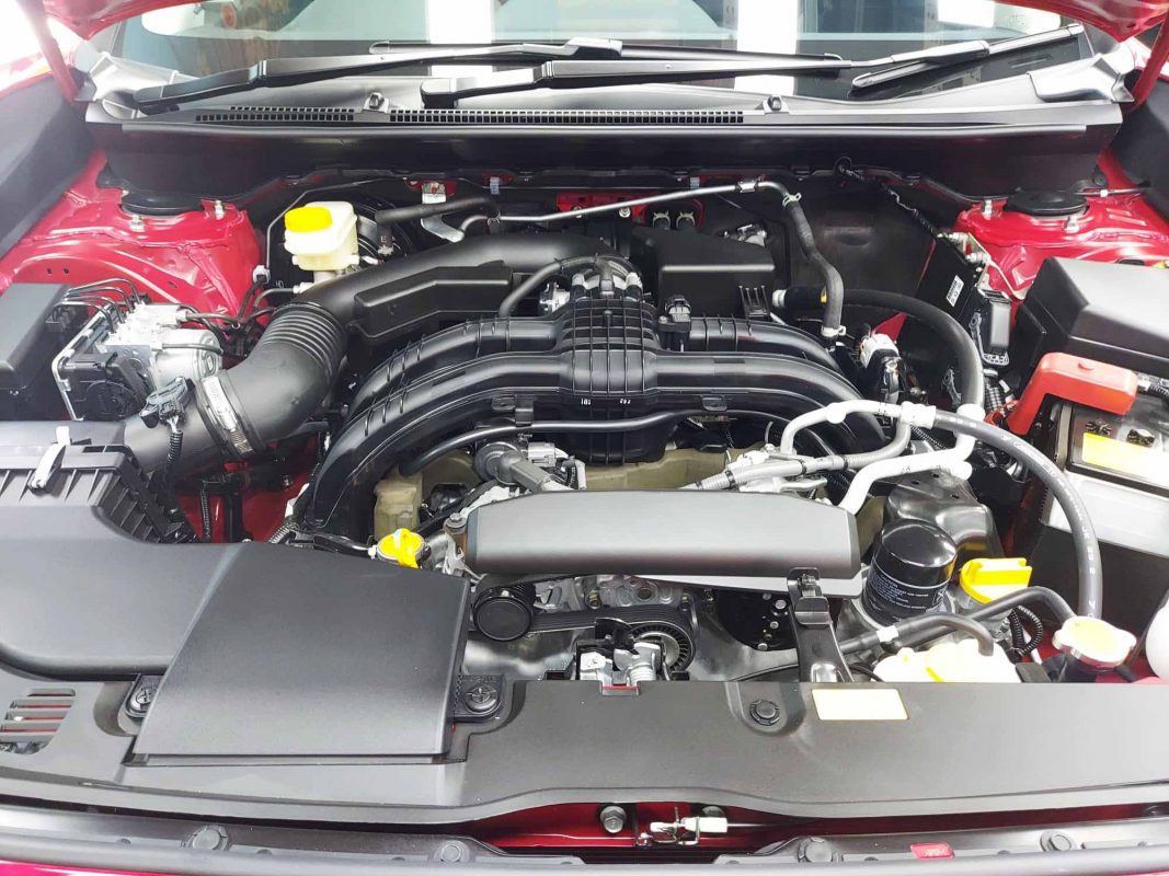 Detail of the Subaru XV bodywork sealed with ZeTough Titanium.