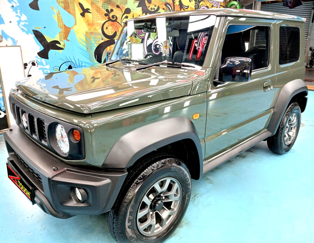 Suzuki Jimny, sealed with ZeTough Ceramic at Revol Carz.
