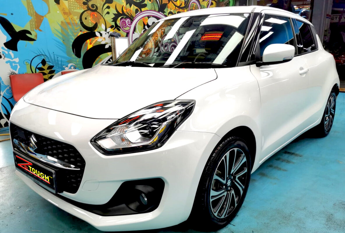 Suzuki Swift, sealed with ZeTough Titanium at Revol Carz.