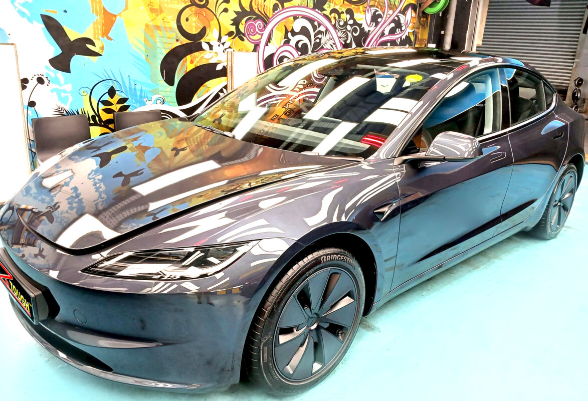 Tesla Model 3, sealed with ZeTough Ceramic at Revol Carz.