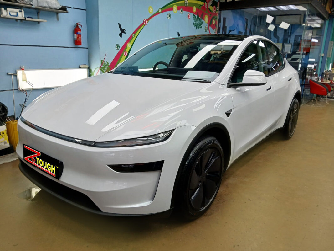 Tesla Model Y, sealed with ZeTough Ceramic at Revol Carz.