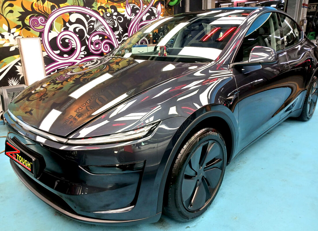 Tesla Model Y, sealed with ZeTough Titanium at Revol Carz.
