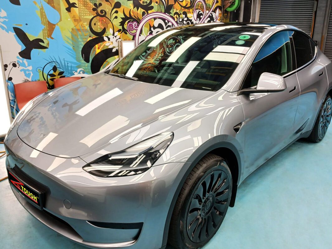 Tesla Model Y, sealed with ZeTough Titanium at Revol Carz.