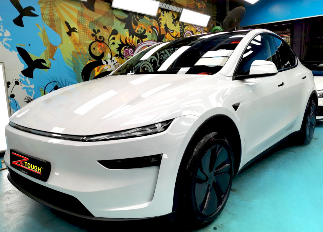 Tesla Model Y, sealed with ZeTough Ceramic at Revol Carz.