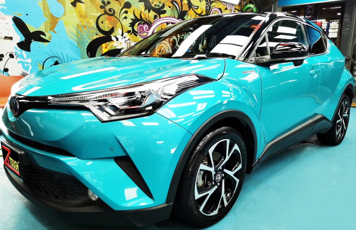 Toyota C-HR, sealed with ZeTough Ceramic at Revol Carz.