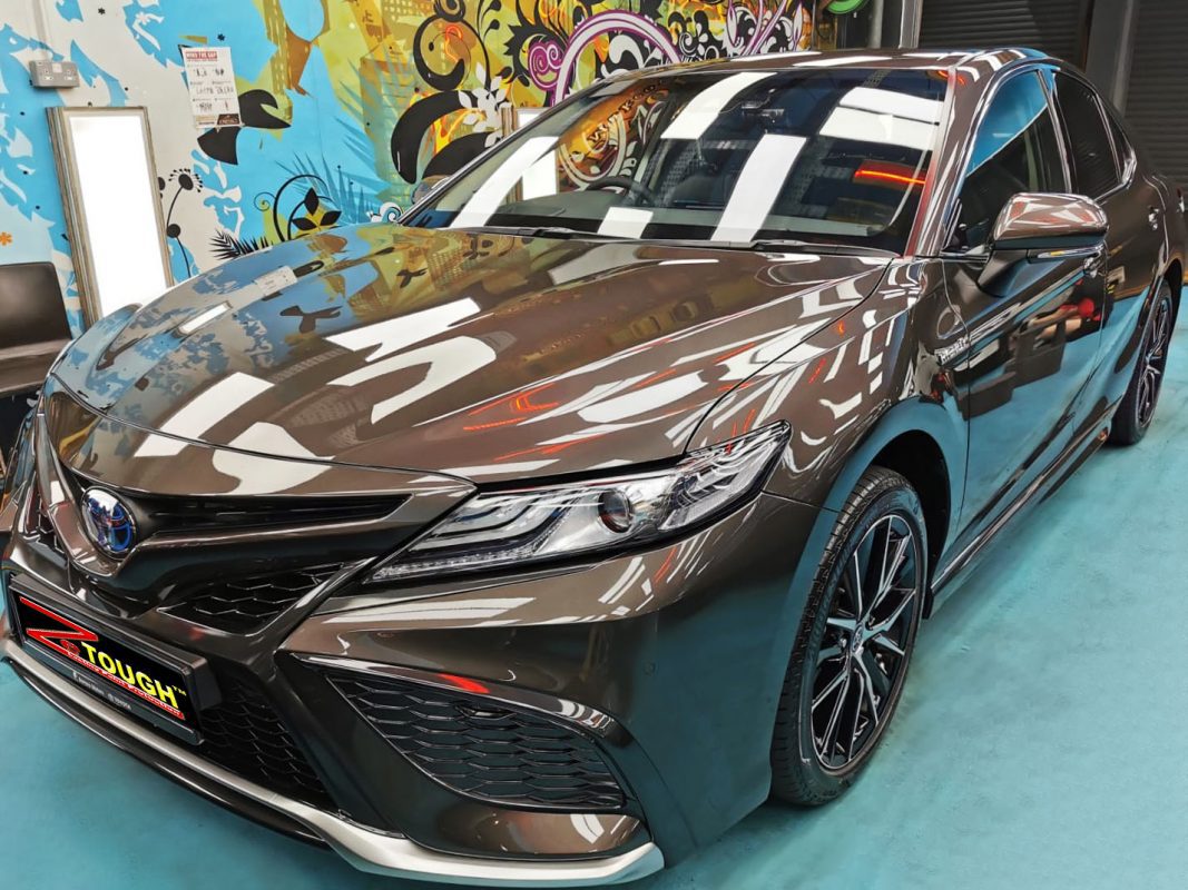 Toyota Camry, sealed with ZeTough Titanium at Revol Carz.